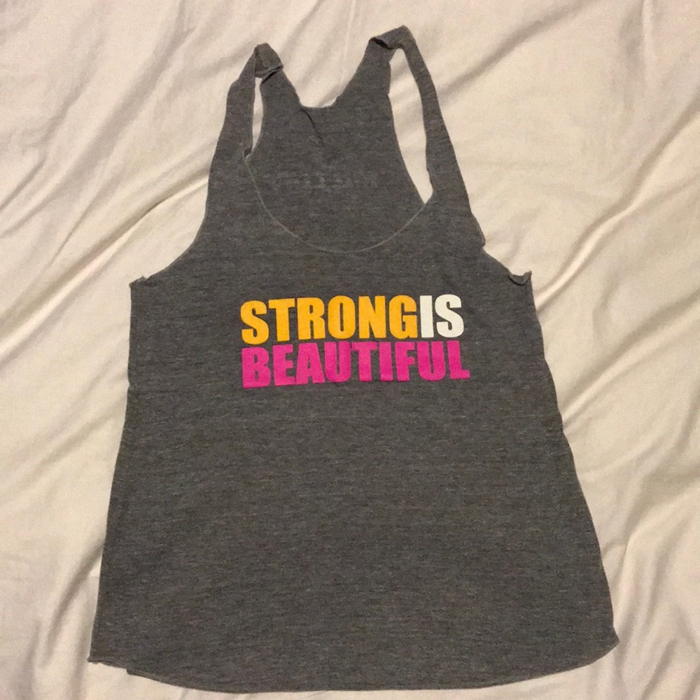 ‘Strong is Beautiful’ Tank Size Medium